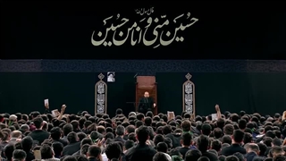 قرائت زیارت اربعین با حضور دانشجویان محضر رهبر معظم انقلاب ۱۴۰۲/۰۶/۱۵