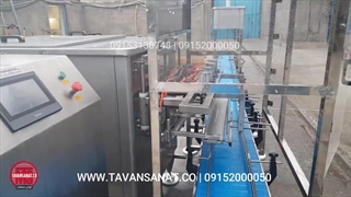 دستگاه پرکن و دربند خطی روغن توان صنعت | 09152000050