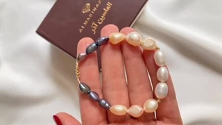 زیورآلات مروارید اصل پرورشی: دستبند گوشواره و گردنبند مرواریدی www.almasin.com