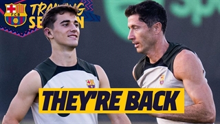 تمرین چهارشنبه بارسلونا: بازگشت ملی پوشان!