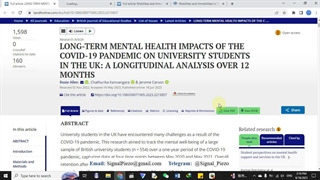 دانلود مقاله به روز و تحویل فوری از تیلور و فرانسیس  Taylor & Francis