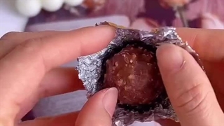 با ماسک و پوست شکلات انگشتر درست کن