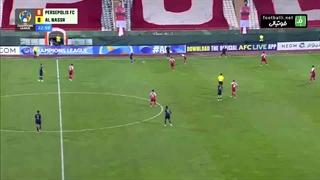 خلاصه بازی پرسپولیس 0-2 النصر