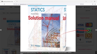 Engineering Mechanics Statics 14th – 15th edition Hibbeler chapter solutions manual pdf