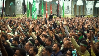 مراسم ویژه میهمانان پاکستانی در حرم مطهر رضوی ۱۴۰۲