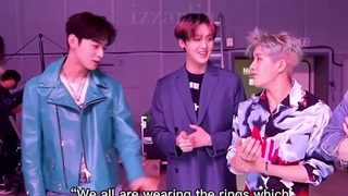 وقتی مونبین بوسید حلقه امجی رو که بهش داده بود :*(  :))