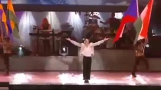 پرچم ایران در کنسرت مایکل جکسون^^♡/قربونش بشممم