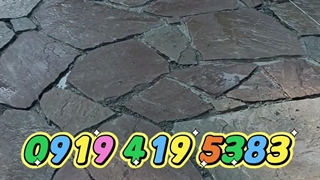 نصب سنگ لاشه : چکشی کف سازی