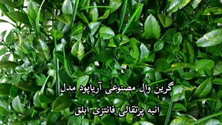 گرین وال مصنوعی آریاپود مدل انبه پرتقالی فانتزی ابلق