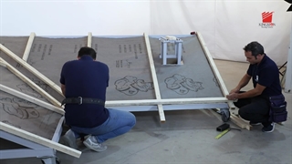 تایل های سنگریزه ای