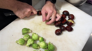 رسپی خفن و خوشمزه با بوقلمون و بلوط