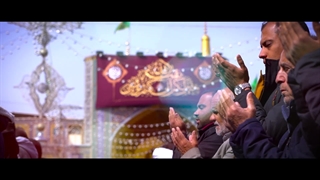 حال و هوای حرم رضوی در جشن بزرگ نیمه شعبان