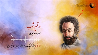 در قیر شب از سهراب سپهری