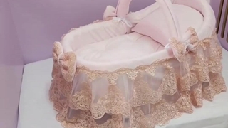 سفارش دوخت سبد حمل نوزاد پرنسسی به غزل کالا