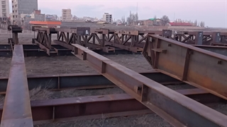 سازه فلزی سنگین ، سازه فولاد نورد ذوب بیلت اسکلت و سوله