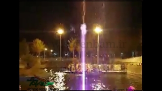 اجرای آبنما فواره ای