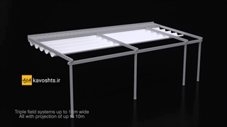 مکانیزم سقف متحرک - شرکت سازه چادری کاوشکام