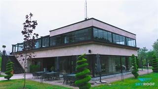 سقف متحرک رستوران - دشت نور مازندران