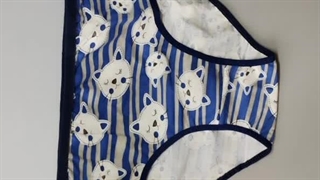 شورت زنانه نخی طرح دار