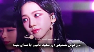 آهنگ رز سفید حامیم با صدای بی تی اس و بلک پینک