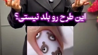 طراحی عروسک مستربین روی ناخن، چقدر بامزه شده! طرحیسا