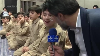 هم عهدی جوانان با محاسن سفیدان شهر قم با رهبر معظم انقلاب ۱۹ /دی/ ۱۴۰۳