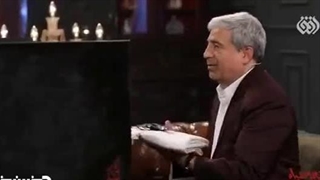 ناراحتی شدید هادی عامل از هدیه مجری برنامه شبکه افق