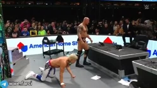 رومن رینز و راک VS کودی رودز و ست رالینز با گزارش فارسی