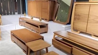 میز کنسول چوبی