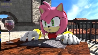 انیمیشن سونیک و امی در شهر پر ماجرا 2024