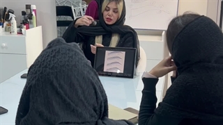 آموزش فیبروز ابرو