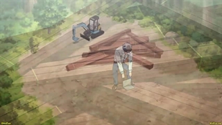 انیمه زندگی روزمره یک خریدکنندۀ آنلاین میان_سال در دنیایی دیگر Around 40 Otoko no Isekai Tsuuhan قسمت 3