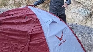 چادر مسافرتی دو نفره اسنوهاک دیسکاوری قرمز رنگ