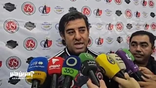 بهنام سراج: فکر می‌کنم تساوی فولاد و پرسپولیس عادلانه بود
