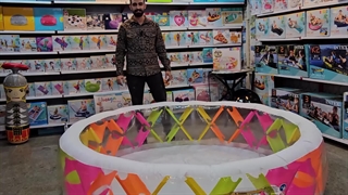 استخر بادی گرد سایز بزرگ اینتکس