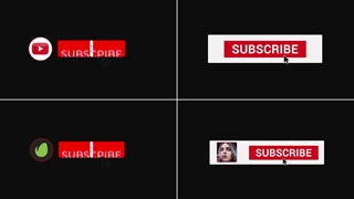 دانلود پروژه پریمیر مجموعه دکمه های سابسکرایب یوتیوب Youtube Subscribers