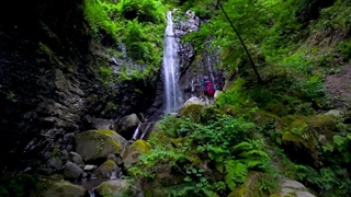 آبشار لوشکی در تالش گیلان