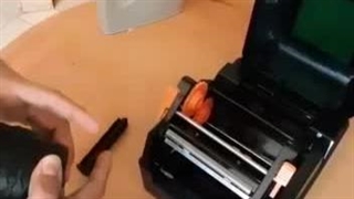 جایگذاری لییبل و ریبون در لیبل زن zec