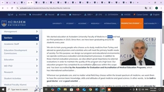 دانشکده های دانشگاه آجی بادم استانبول | تحصیل در ترکیه | شرکت مهاجرتی شاهان