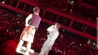 کات کامل اجرای "Burnin' Tires" در کنسرت dominATE ریو د ژانیرو