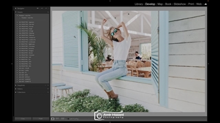 دانلود افکت فیلمی روشن و گرم لایت‌ روم برای عکاسی پرتره