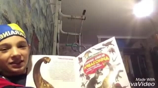 Обзори книг 2 #: Велика книга ДИНОЗАВРИ для допитливих хлопчиків і дівчаток