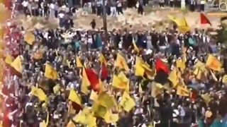 جشن پیروزی حامیان حزب الله لبنان در انتخابات جنوب لبنان 1404