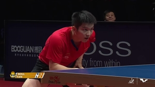 مسابقه کامل تنیس روی میز تیمو بول فان ژن‌دونگ 2019