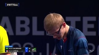 مسابقه کامل تنیس روی میز کالدرانو و فلیکس لبرا