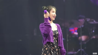 اجرای آیو کنسرت میلان/heart by iu