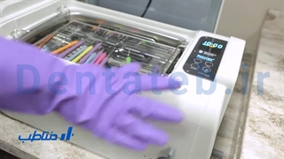 نحوه کار با دستگاه اولتراسونیک کلینر دندانپزشکی