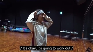 پشت‌ صحنه‌ی دنس پرکتیس آهنگ Kill it Girl جیهوپ بی تی اس BTS با زیرنویس چسبیده