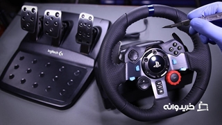 آنباکس فرمان بازی لاجیتک G29